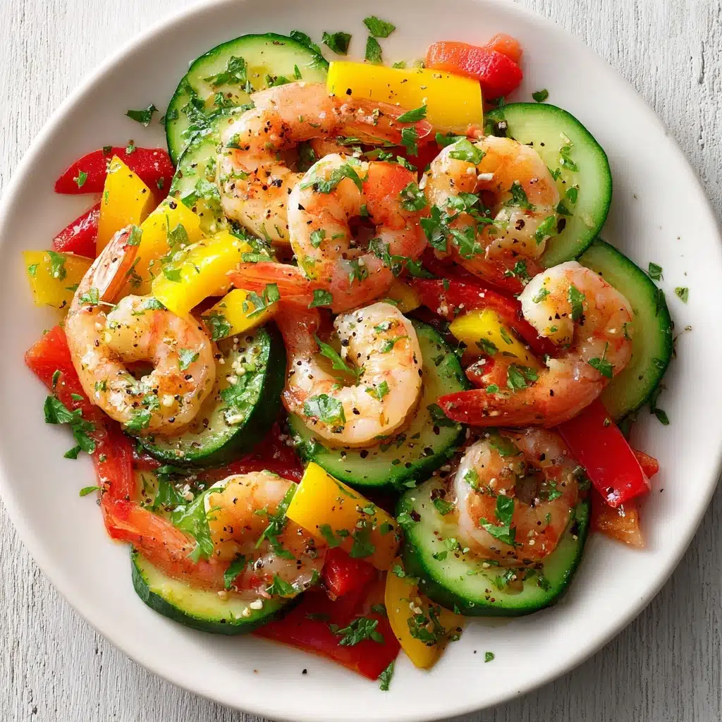 Cucumber Shrimp Salad Recipe - Recipe Image