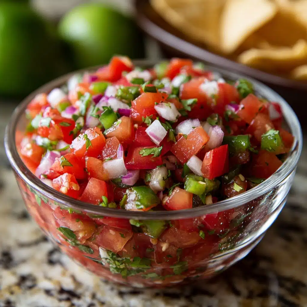 Easy Pico de Gallo Salsa Recipe - Recipe Image
