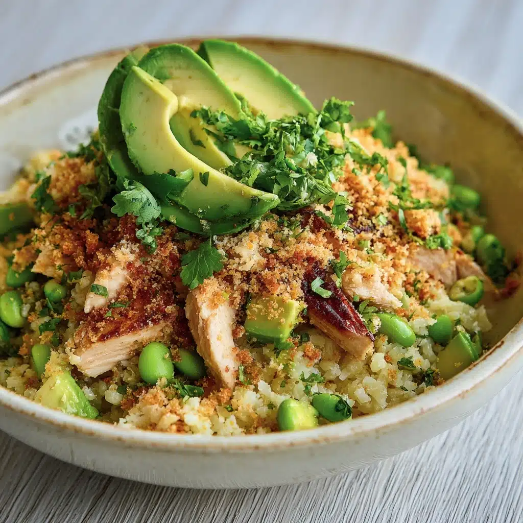 Tuna Avocado Crispy Rice Salad Recipe