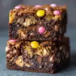 Monster Cookie Dough Brownies Recipe