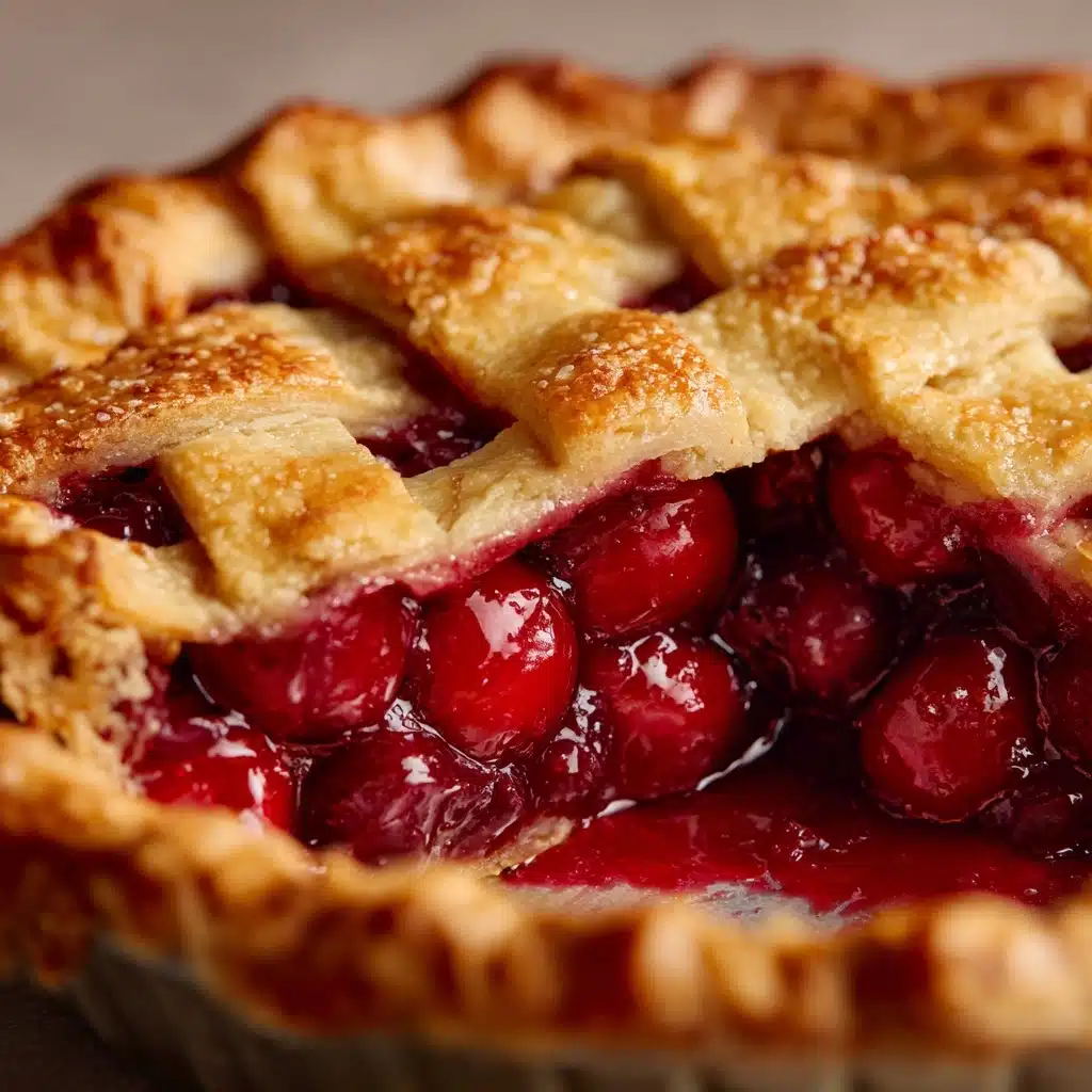 Homemade Cherry Pie Recipe - Recipe Image