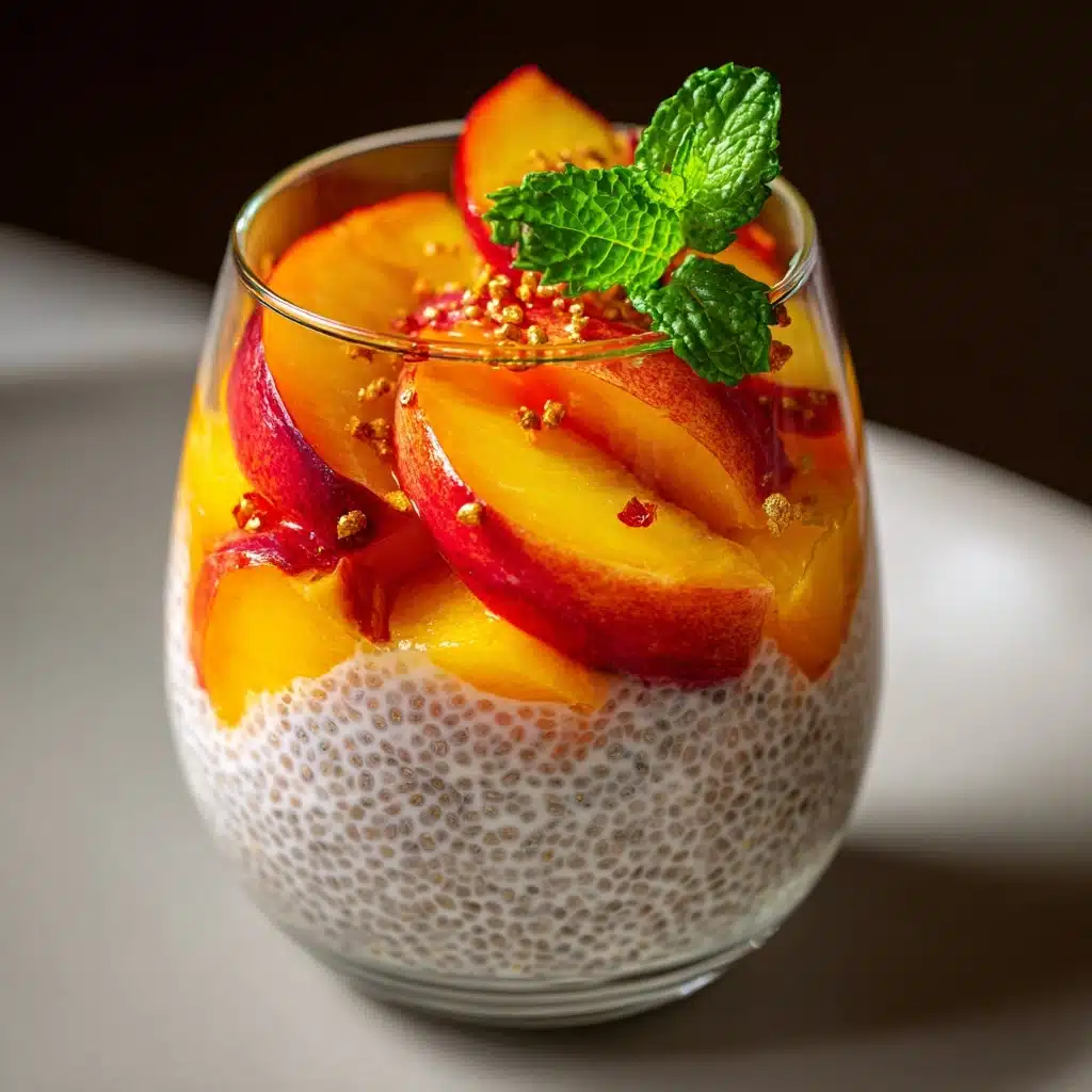 Great Peach Chia Pudding Recipe