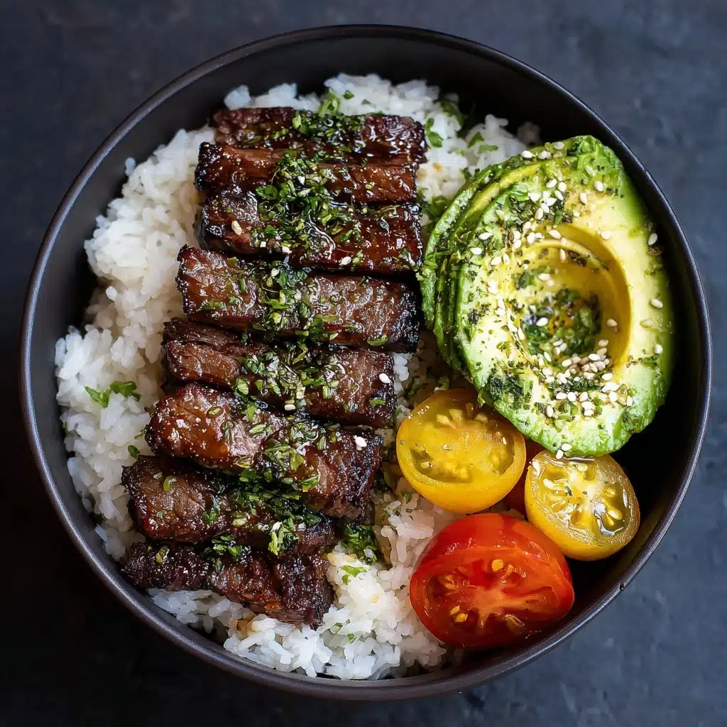 Steak Avocado Rice Bowl: A Delicious and Nutritious Meal Idea Recipe