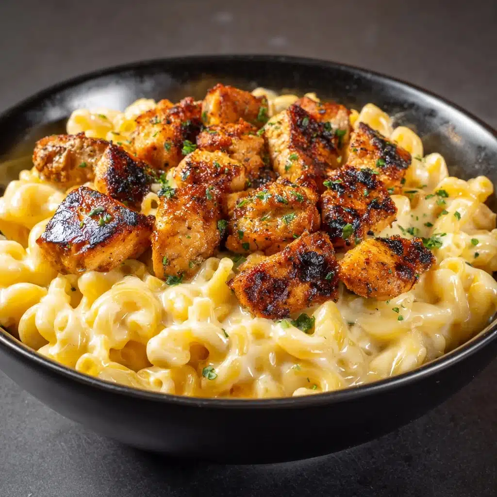 Honey Pepper Chicken Mac and Cheese Recipe - Recipe Image