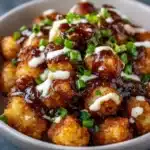 Loaded Beef Rib Tater Tots Recipe