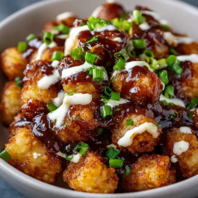 Loaded Beef Rib Tater Tots Recipe