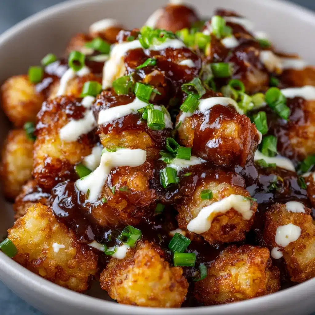 Loaded Beef Rib Tater Tots Recipe