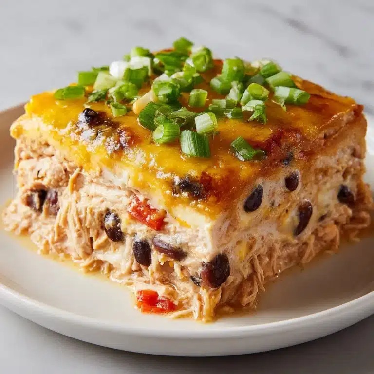 Healthy Chicken Taco Casserole Recipe
