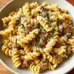 Gramigna Pasta with Sausage: A Hearty Italian Delight Recipe