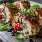 Caprese Stuffed Chicken Breast Recipe
