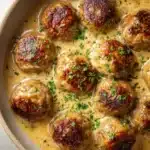 Meatballs in Dijon Gravy Recipe