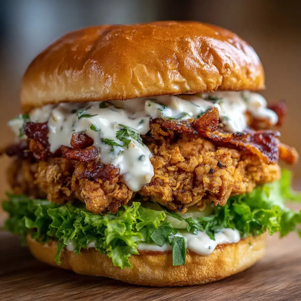 Crispy Chicken Caesar Sandwich Recipe - Recipe Image