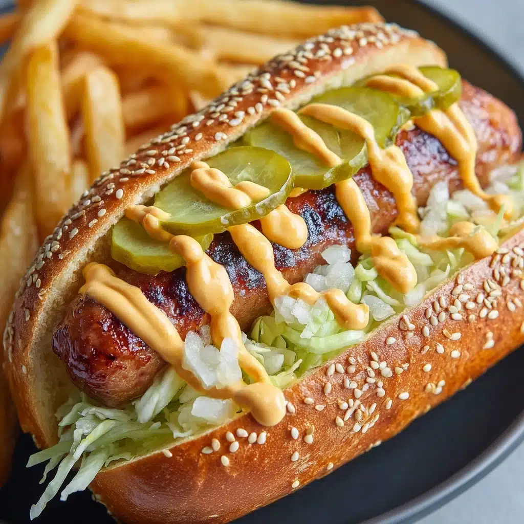 Big Mac Hot Dogs Recipe