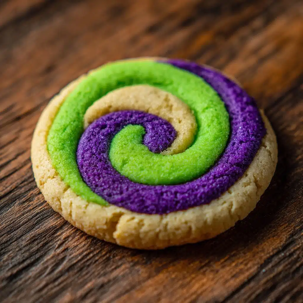 Halloween Pinwheel Cookies Recipe - Recipe Image