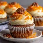 Easy Carrot Cake Cupcakes Recipe