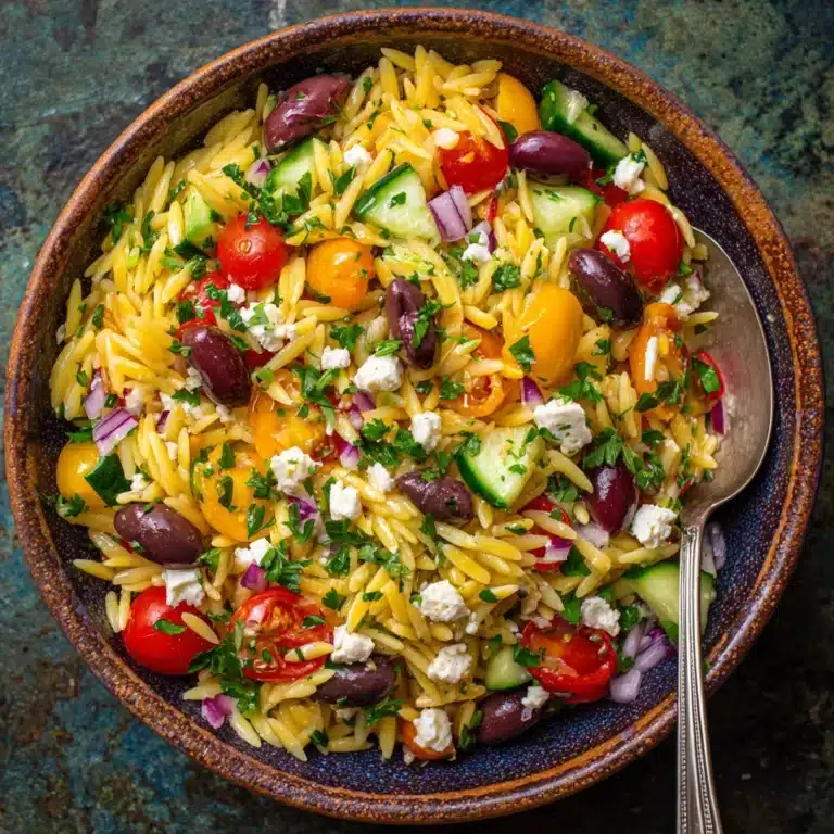 Orzo Pasta Salad Recipe