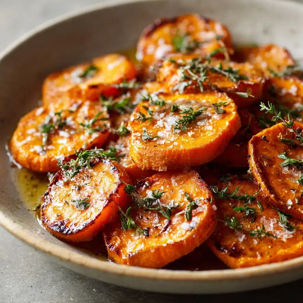 Roasted Sweet Potatoes with Garlic and Parmesan Recipe - Recipe Image