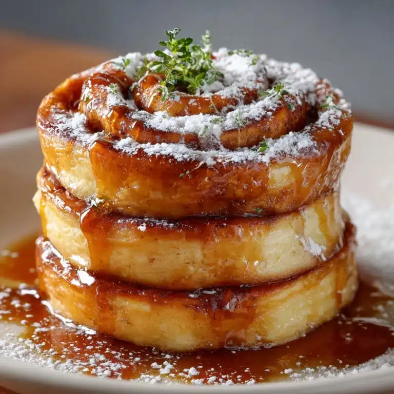 Cinnamon Roll Pancakes Recipe
