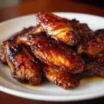 Hot Honey Peach Wings Recipe