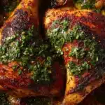 Oven Roasted Rosemary Garlic Brick Chicken: An Amazing Ultimate Family Feast Recipe