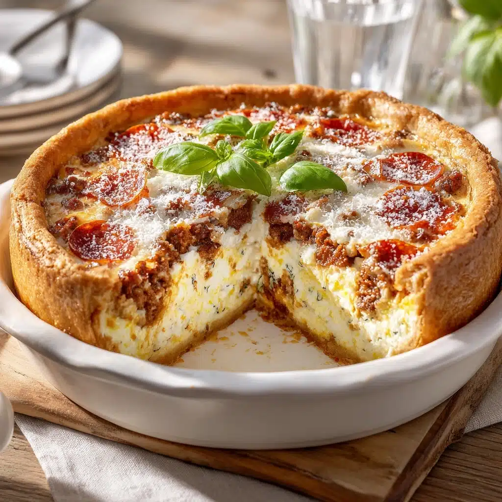 Hearty Pizza Pie Recipe - Recipe Image