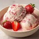 No Churn Strawberry Ice Cream Recipe