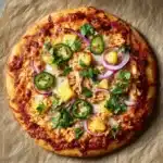 Pineapple Jalapeño BBQ Chicken Pizza Recipe