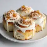 Breakfast Sweet Rolls with Coconut and Toffee Recipe