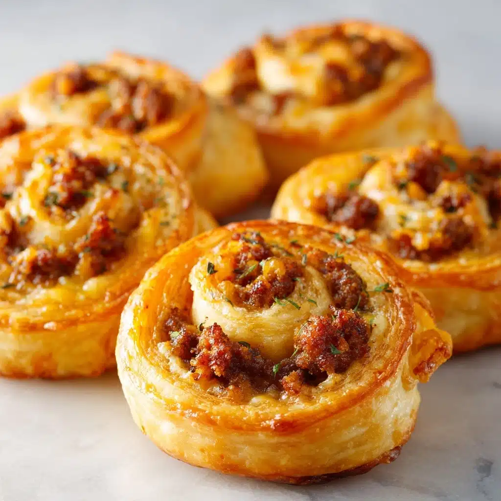 Sausage Pinwheels: A Delicious Snack You Must Try! Recipe - Recipe Image