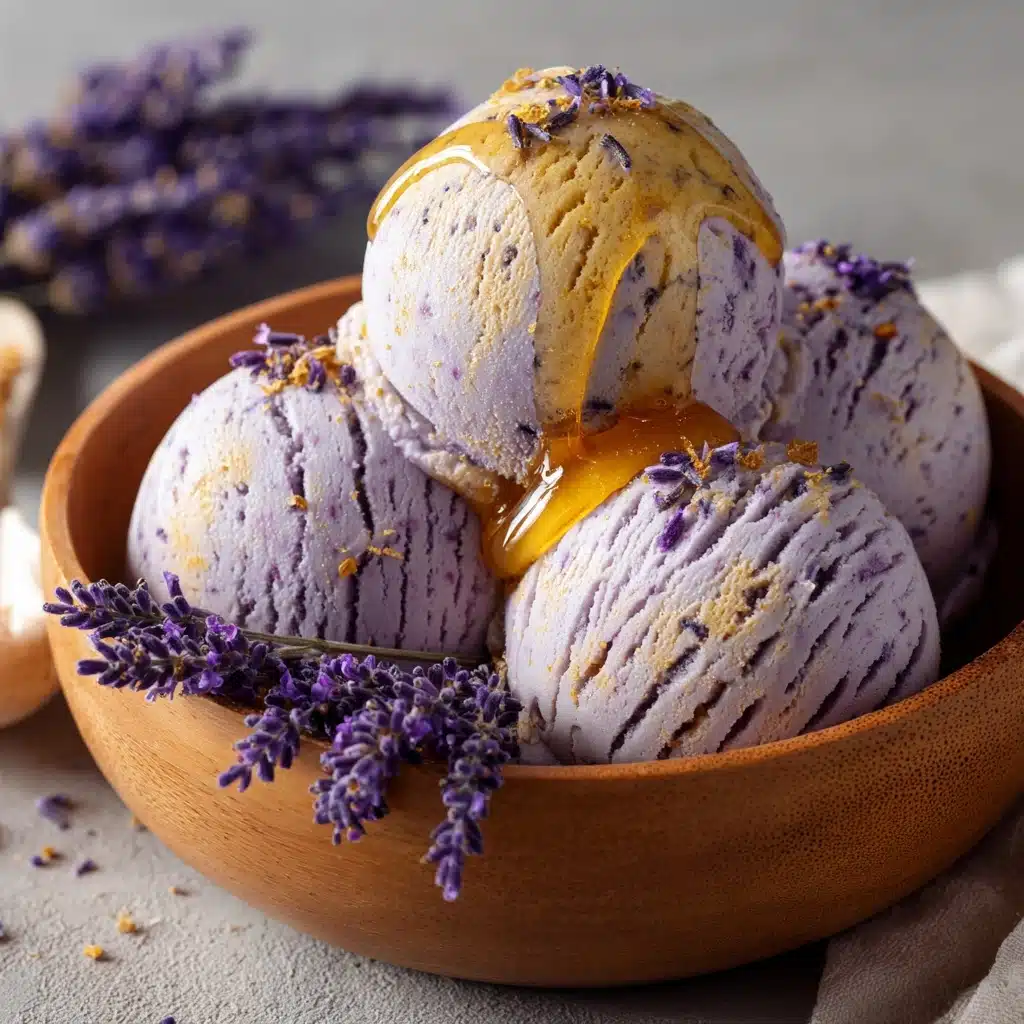 Honey Lavender Ice Cream Recipe
