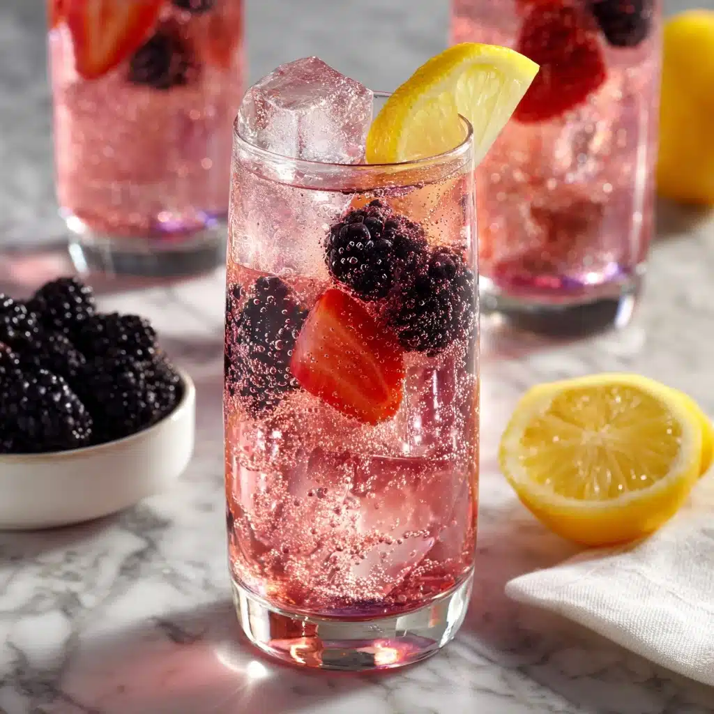 Strawberry Sparkler Mocktail Recipe