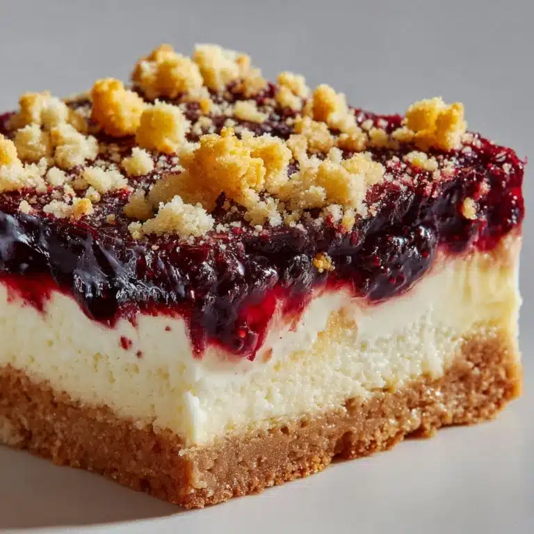 Heavenly Raspberry Cheesecake Bars Recipe