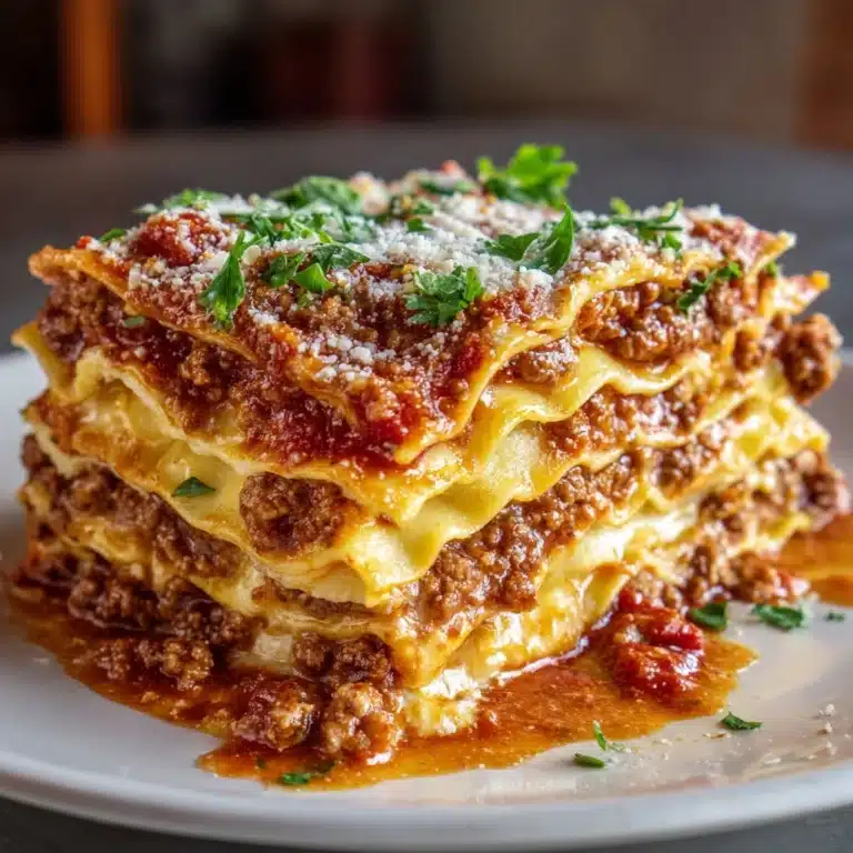Easy Crockpot Ravioli Lasagna Recipe