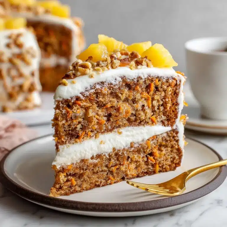 Hawaiian Carrot Pineapple Cake Recipe