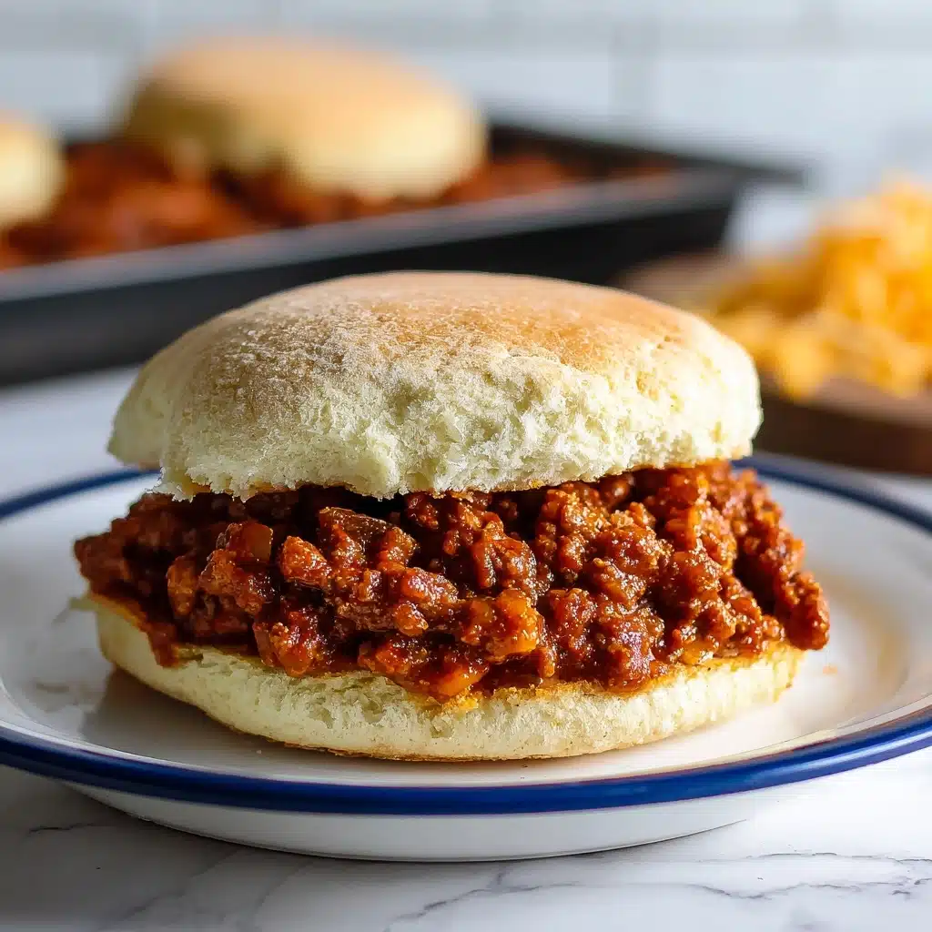 Chicken Parmesan Sloppy Joes Recipe - Recipe Image