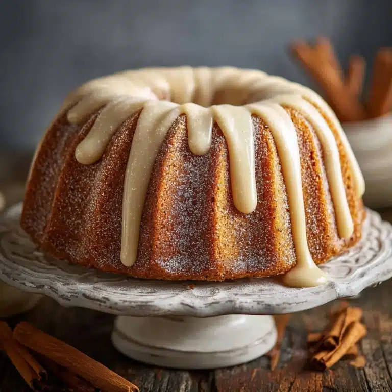 Snickerdoodle Bundt Cake Recipe