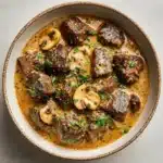 Keto Beef and Mushroom Soup Recipe