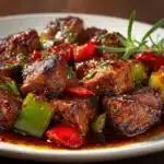Pepper Steak in a Crock Pot Recipe