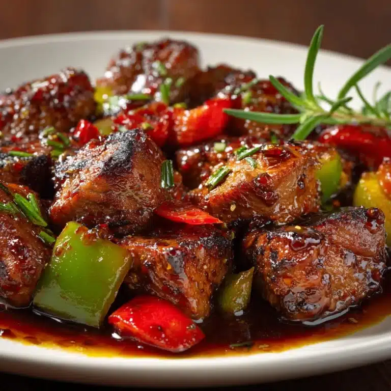 Pepper Steak in a Crock Pot Recipe