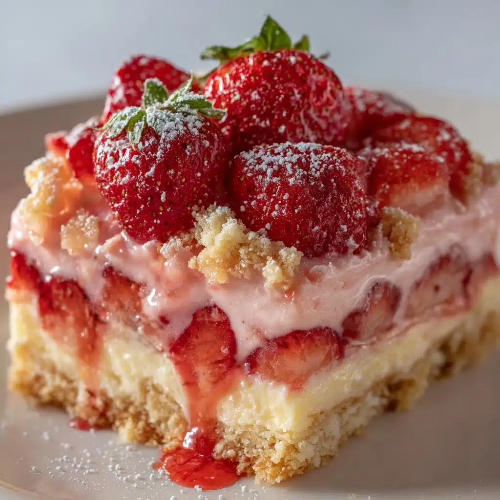 Strawberry Earthquake Cake Recipe