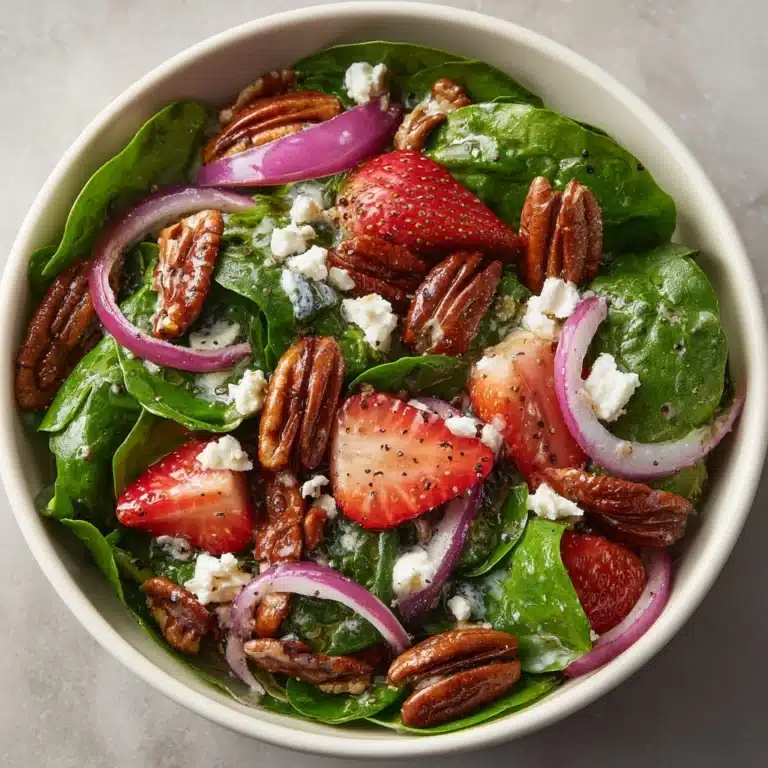 Strawberry Spinach Salad Recipe