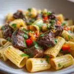 Simplified Rasta Pasta with Oxtail Recipe