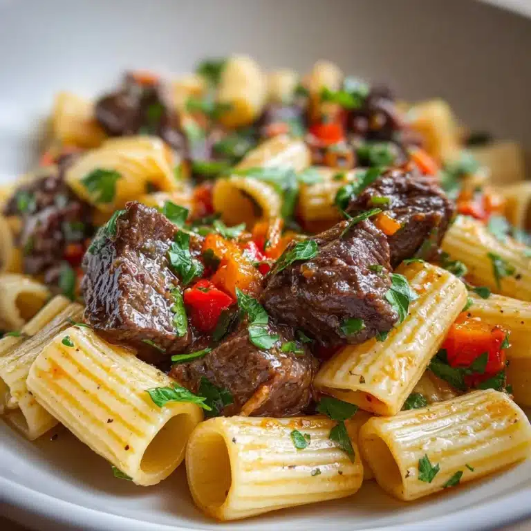 Simplified Rasta Pasta with Oxtail Recipe