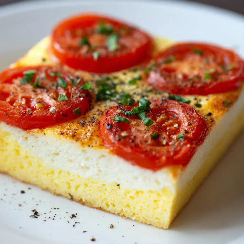 Tomato and Cheese Egg Bake Recipe - Recipe Image