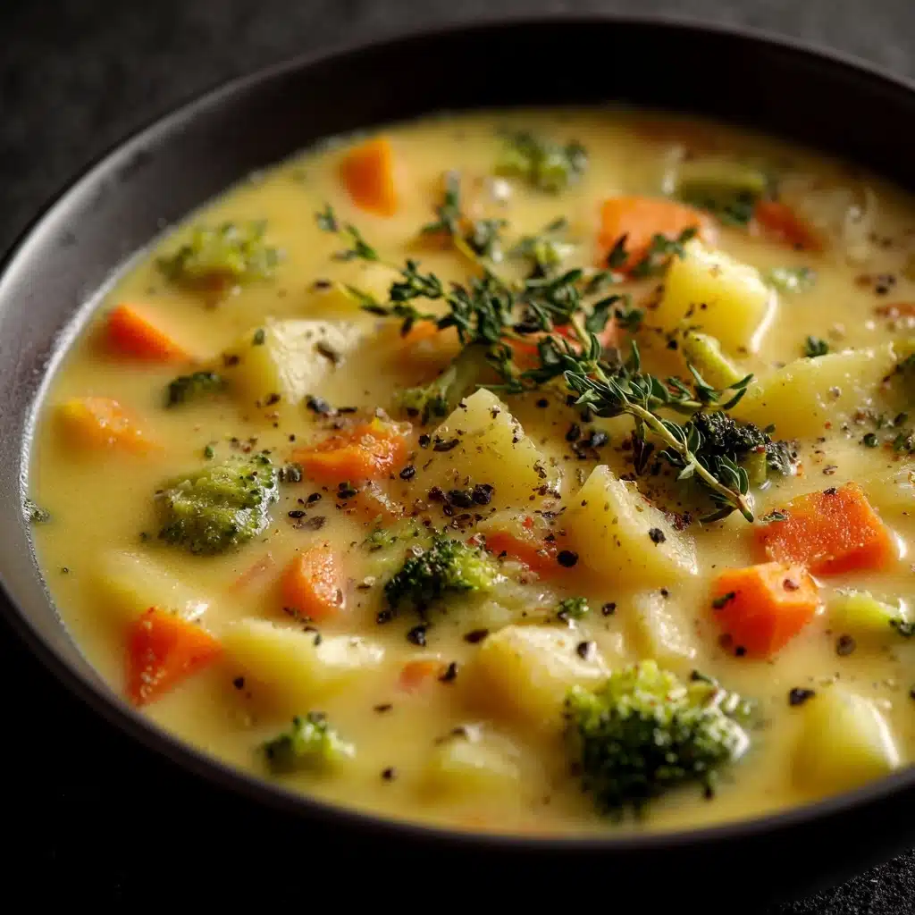 Broccoli Potato Cheese Soup Recipe - Recipe Image
