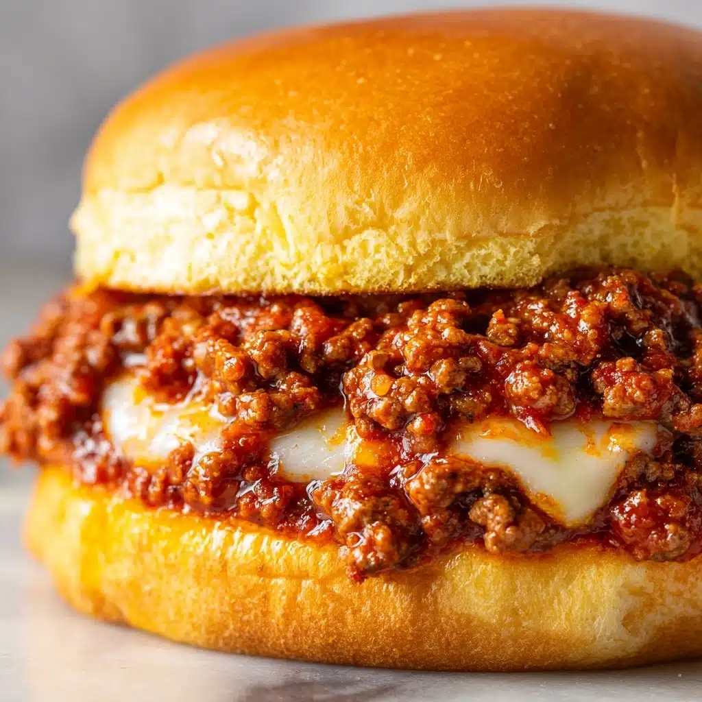 Chicken Parmesan Sloppy Joes : Delicious Dinner Recipe