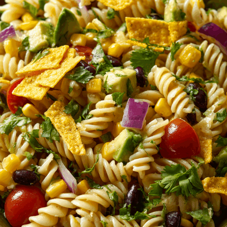 Ranch Taco Pasta Salad Recipe