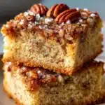 Rhubarb Streusel Coffee Cake Recipe