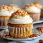 Easy Carrot Cake Cupcakes Recipe