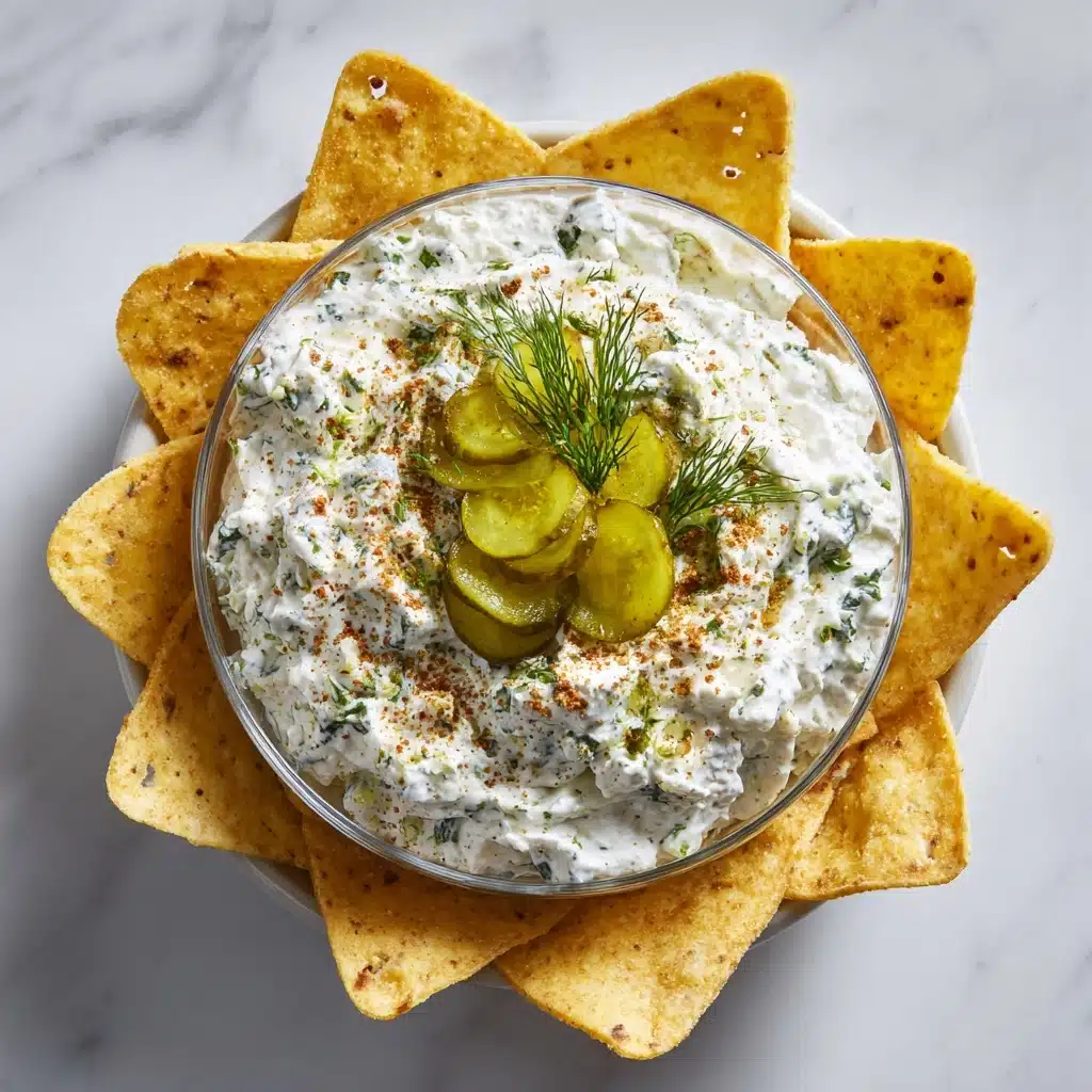 Creamy Dill Pickle Dip Recipe